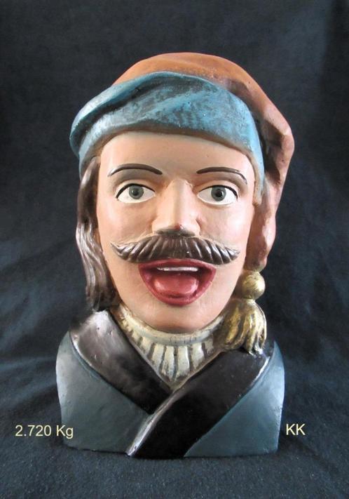 Figuur - Grote unieke zeldzame "Gaper" - Apotheek - Holland, Antiek en Kunst, Curiosa en Brocante, Ophalen of Verzenden