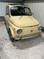 Fiat 500, 4 zetels, Zwart, 499 cc, Beige