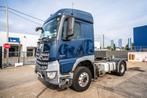 Mercedes-Benz AROCS 1843 LS ( NO ACTROS)+BIG AXLE +HYDR., Auto's, Vrachtwagens, Automaat, Achterwielaandrijving, Euro 6, Blauw