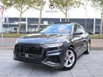 Audi Q8 55 TFSI e quattro S-Line 380PK | Pano | Leer | B&O |, Auto's, Automaat, Parkeercamera, Zwart, Q8