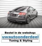 Maxton Spoiler Splitter Lip Geschikt voor Audi TTS TT S Line, Envoi