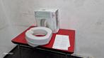 Toiletzitting | Wit | Zonder deksel | Contact Plus Neo, Diversen, Verpleegmiddelen, Ophalen of Verzenden, Zo goed als nieuw