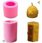 Moules en silicone pour bougies (ensemble de 2 pièces) NEUFS, Enlèvement ou Envoi, Neuf, Outillage ou Accessoires