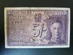 Zuidelijk Rhodesië pick 8a 1943 zeer zeldzaam, Postzegels en Munten, Bankbiljetten | Afrika, Ophalen of Verzenden, Zimbabwe, Los biljet