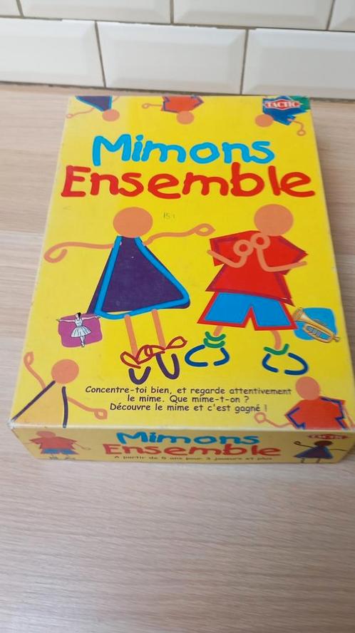 Mimons Ensemble, Hobby en Vrije tijd, Gezelschapsspellen | Bordspellen, Zo goed als nieuw, Ophalen of Verzenden