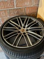 Jantes Porsche + 4 x pneus d'origine avec preuve d'achat, Autos : Pièces & Accessoires, Enlèvement, 21 pouces, Pneu(s)