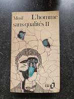 Musil L'homme Sans qualités II, boek,  nieuwstaat, Livres, Littérature, Comme neuf, Enlèvement ou Envoi