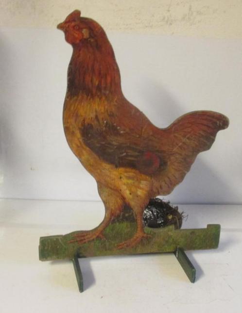antiek fancy fair kermis spel la poule pondeuse, Antiek en Kunst, Antiek | Speelgoed, Verzenden