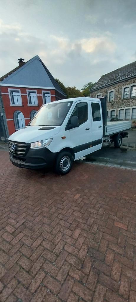 mercedes sprinter double cabine - plateau, Auto's, Bestelwagens en Lichte vracht, Particulier, Centrale vergrendeling, Climate control