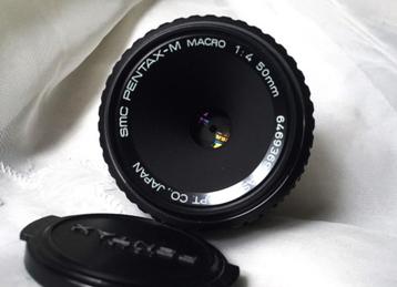  Pentax-KM 50mm f/4 macro - like new beschikbaar voor biedingen