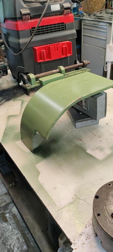 Bescherming klauwplaat grote /medium draaibank, Doe-het-zelf en Bouw, Gereedschap | Machine-onderdelen en Toebehoren, Zo goed als nieuw