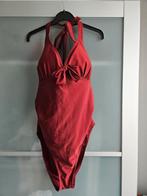Zwangerschapsbadpak - bordeaux- Mamalicious, Kleding | Dames, Zwangerschapskleding, Mamalicious, Ophalen of Verzenden, Zo goed als nieuw