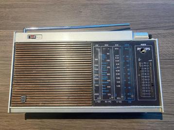 Vintage draagbare radio Philips RL425