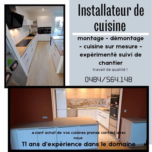 Installation cuisine, Maison & Meubles, Cuisine | Cuisines complètes