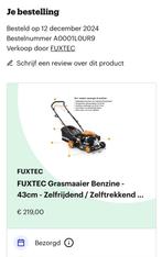 Zelftrekkende grasmaaier ( zo goed als nieuw), Tuin en Terras, Grasmaaiers, Ophalen, Opvangzak, Zo goed als nieuw, Benzine-grasmaaier