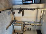 Technogym squatrack, dipstation, pull-up en polymbar, Ophalen, Gebruikt