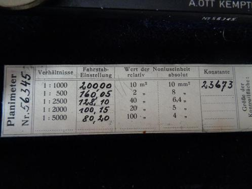 planimeter, Antiek en Kunst, Antiek | Gereedschap en Instrumenten, Ophalen of Verzenden