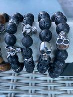 Armbanden uit natuursteen, voor heren (NIEUW), Ophalen of Verzenden, Nieuw, Staal