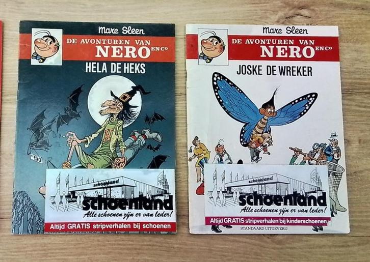2 strips Nero: nrs 96 en 98 (Joske de wreker, Hela de Heks), Boeken, Stripverhalen, Gelezen, Ophalen of Verzenden