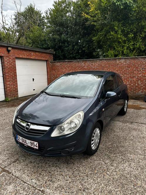 Opel Corsa 1.2 benzine, Auto's, Opel, Particulier, Corsa, Benzine, Euro 4, Stadsauto, 3 deurs, Handgeschakeld, Blauw, Zwart, Stof