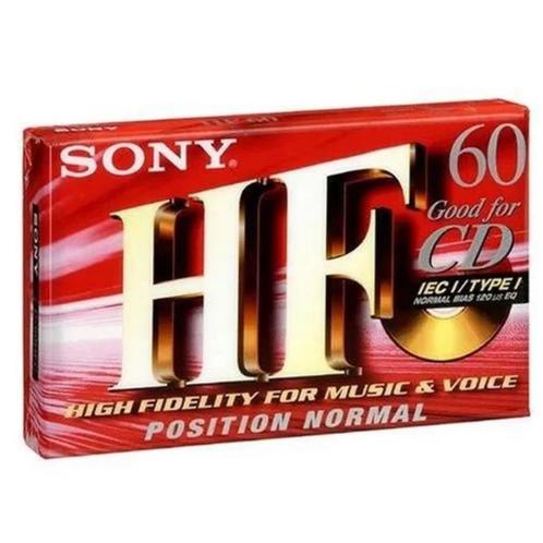 CASSETTE AUDIO K7 - SONY  C-60HFC, Cd's en Dvd's, Cassettebandjes, Nieuw in verpakking, Onbespeeld, Overige genres, 26 bandjes of meer