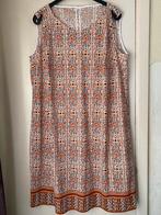 Jurk met etnische print handgemaakt maat 50 XL lees, Kleding | Dames, Ophalen of Verzenden, Jurk