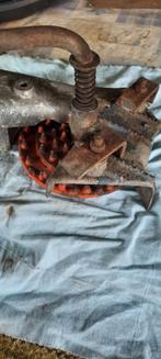 Maiskolf graanpel machine, Ophalen, Gebruikt