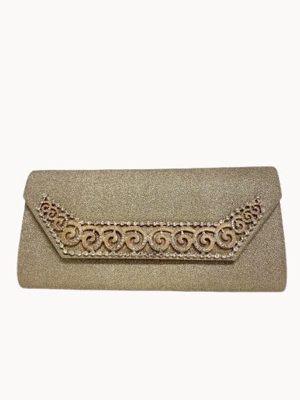 gala clutch goud, Handtassen en Accessoires, Tassen | Damestassen, Nieuw, Ophalen of Verzenden