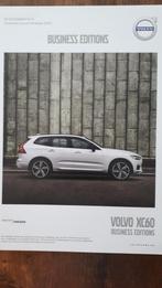 VOLVO XC60 BUSENESS EDITIONS   2019, Livres, Autos | Brochures & Magazines, Enlèvement ou Envoi, Neuf, Volvo