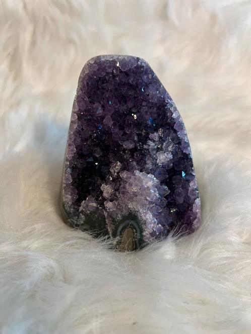 Unieke Amethist mini Geode, Verzamelen, Mineralen en Fossielen, Ophalen of Verzenden