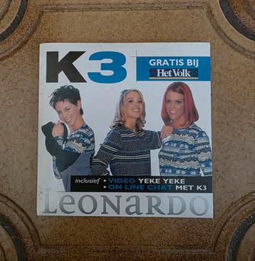 Single originele K3 - Leonardo  beschikbaar voor biedingen