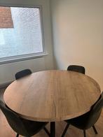 Eettafel, Ophalen, Overige materialen, 100 tot 150 cm, Rond