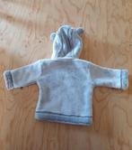 Warm grijs jasje / teddy coat - Maat 62, Ophalen of Verzenden, Zo goed als nieuw, Jongetje of Meisje, Jasje