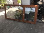 Raam met vleugel draai kip, Ophalen, Zo goed als nieuw, Dubbelglas