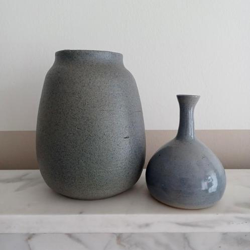 Set Handgemaakte Keramiek Vazen., Antiek en Kunst, Antiek | Keramiek en Aardewerk, Ophalen of Verzenden