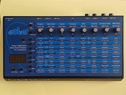 Evolver Dave Smith DSI synthesizer, Muziek en Instrumenten, Synthesizers, Gebruikt, Overige aantallen, Overige merken, Met midi-aansluiting