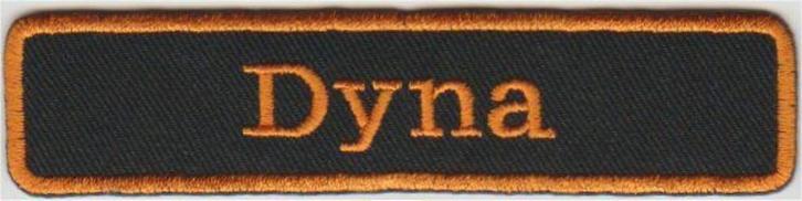 Harley Davidson Dyna stoffen opstrijk patch embleem #1, Motoren, Accessoires | Overige, Nieuw, Verzenden