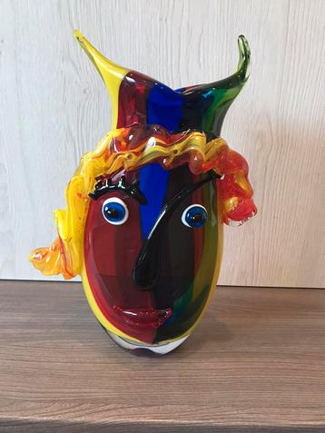 Vintage picasso vaas murano beschikbaar voor biedingen