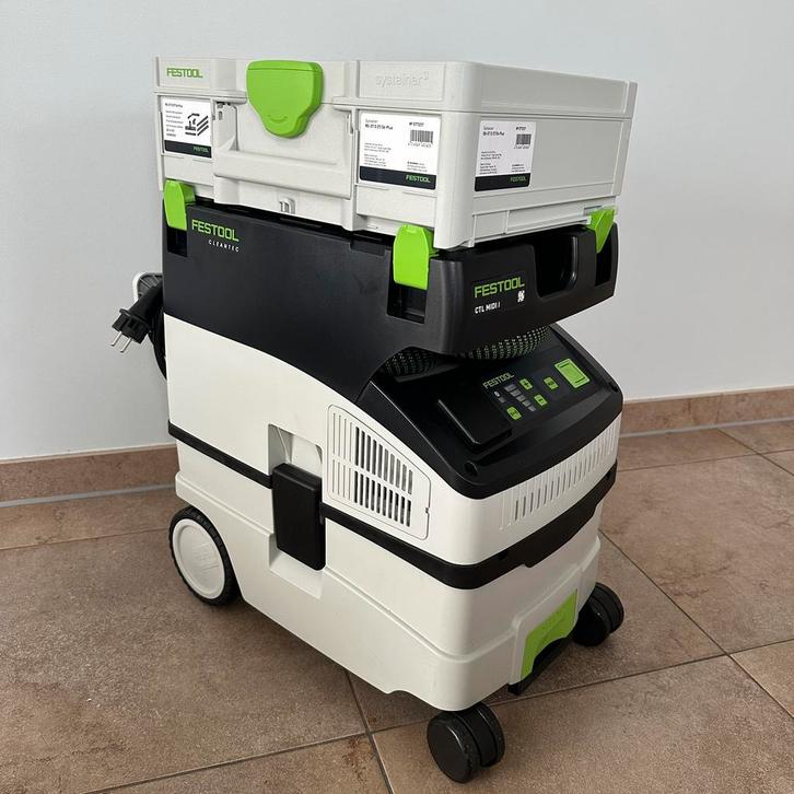 Festool ctl midi I stofzuiger cleantec nieuw + reinigingsset, Doe-het-zelf en Bouw, Reinigingsmachines, Nieuw, Overige typen, Ophalen