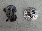 shimano 9 speed derailleur en casette, Ophalen, Gebruikt