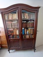 boekenkast met glas, Ophalen, Gebruikt, 100 tot 150 cm, 200 cm of meer