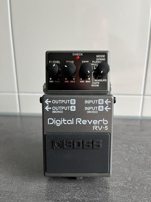 BOSS RV-5 / RV5 / RV 5 | Reverb, Muziek en Instrumenten, Effecten, Gebruikt, Chorus, Reverb, Ophalen of Verzenden