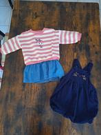 2 robes 12 mois (74 cm) DPAM et La Redoute, Ophalen, Zo goed als nieuw, Meisje, Jurkje of Rokje