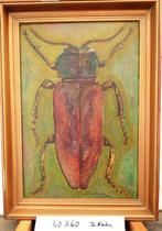 Schilderij kever, Antiek en Kunst, Ophalen