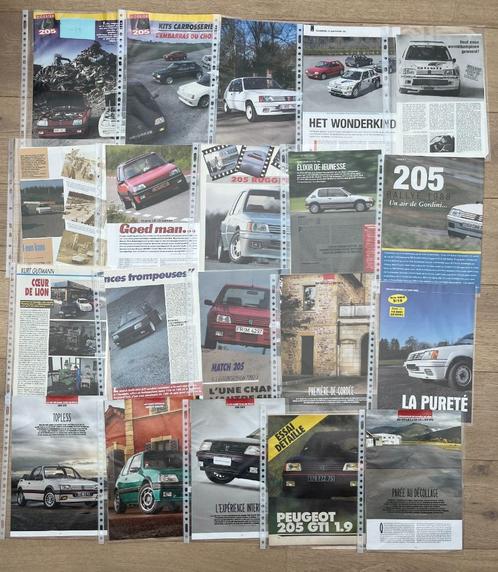 PEUGEOT 205 GTI - ARTICLES, Livres, Autos | Brochures & Magazines, Peugeot, Enlèvement ou Envoi