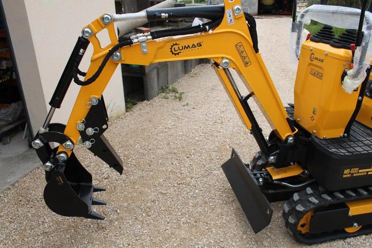 Lumag MB600 minigraafmachine, PROMO, nieuw, Doe-het-zelf en Bouw, Overige Doe-Het-Zelf en Bouw, Nieuw, Ophalen of Verzenden