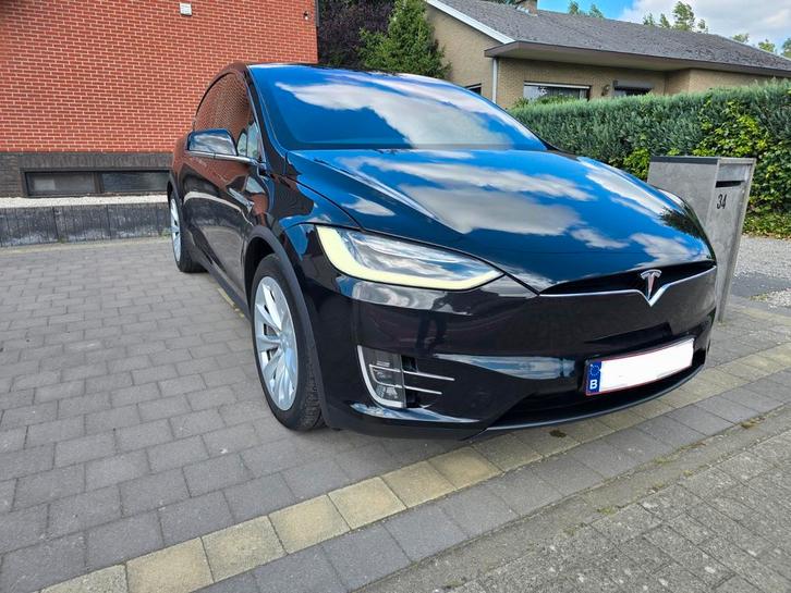 Tesla Model X 100D model 2019, Auto's, Tesla, Particulier, Model X, 360° camera, 4x4, ABS, Achteruitrijcamera, Adaptive Cruise Control