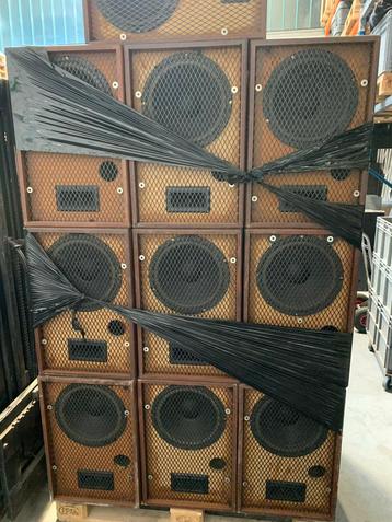 20stuks 12”luidsprekers met tweeter beschikbaar voor biedingen