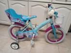 kinderfietsje frozen 2 met zijwieltjes 14inch, Fietsen en Brommers, Ophalen, Zo goed als nieuw, 14 inch of minder, Frozen 2 met zijwieltjes