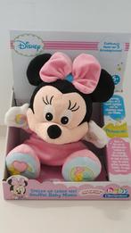 Knuffel baby Minnie, praat knuffel van Clementoni, Comme neuf, Autres types, Enlèvement, Sonore